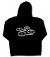 Hoody sweatshirt size S (black)