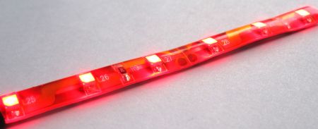 LED stripe RED (flexibel, water resistant) - Click Image to Close